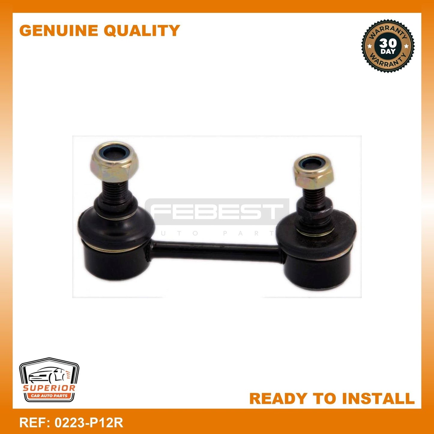 Febest Nissan 56261-AV610 Rear Stabilizer Link 0223-P12R
