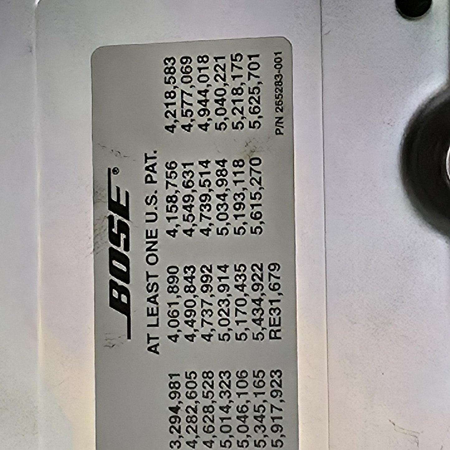 2011-2017 Porsche Cayenne Bose Stereo Audio Amplifier 7PP035223P