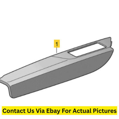 2012 Volkswagen Touareg Front Door Armrest Set Left & Right Used OEM 7P1868169A