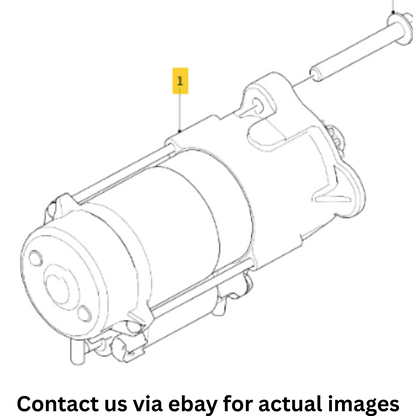 2018 Jaguar F-Pace Starter Motor Used OEM T2H26803