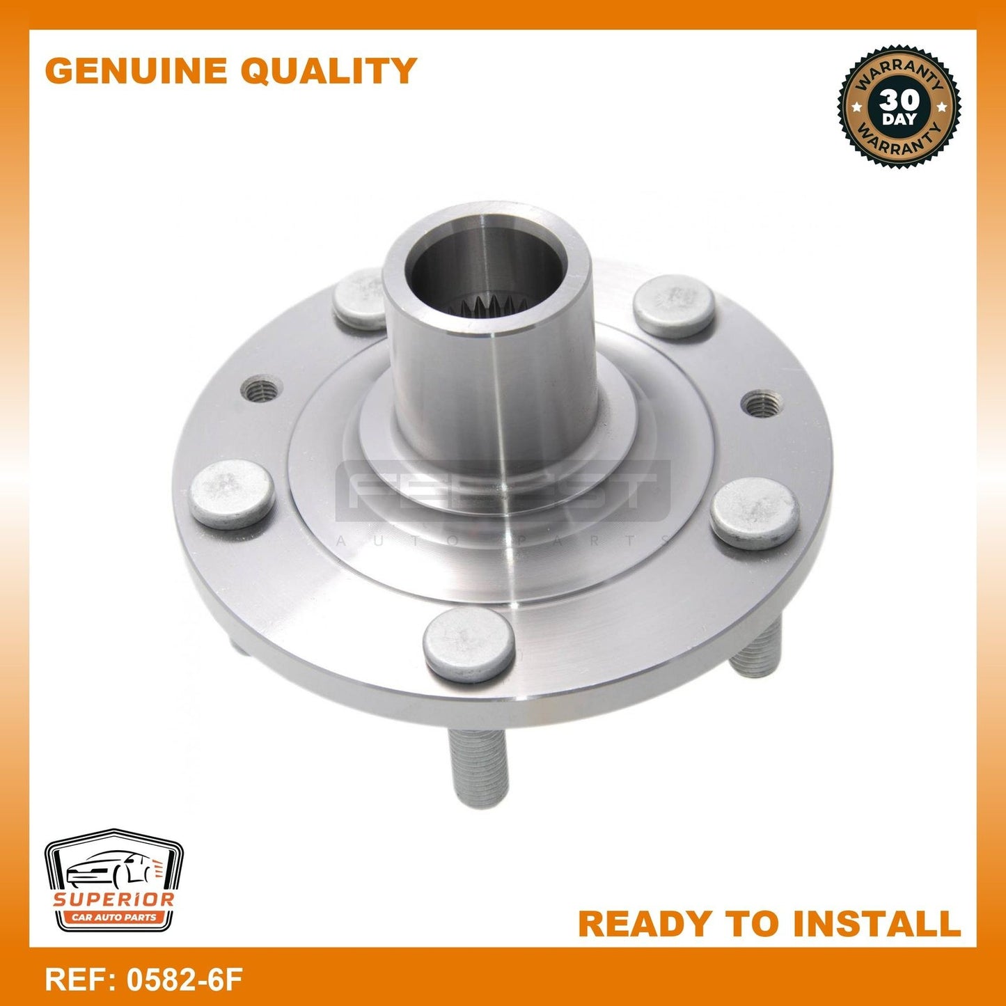FEBEST 2003-2013 Mazda 6 Front Wheel Hub 0582-6F