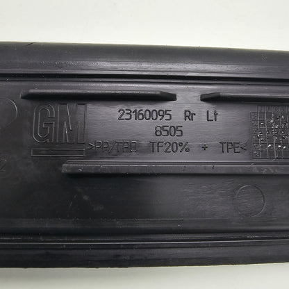 2014-2019 Cadillac CTS Driver Side Rear Door Sill Trim Plate 23160095