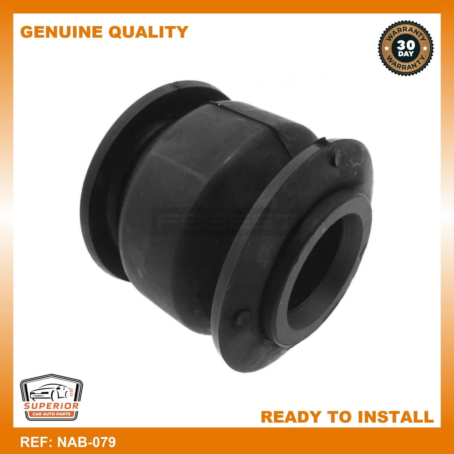 Febest Bushing, Rear Transverse Arm NAB-079