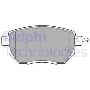 DELPHI 2003-2014 Nissan Murano Brake Pad Set, Disc Brake LP1986