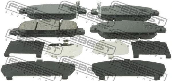 FEBEST 2016-2018 Honda HR-V Pad Kit Disc Brake Front 0301-CR5F
