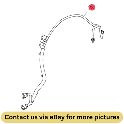 2010 Chevrolet Cruze Engine Cooling Fan Wiring Harness Used OEM 96888317