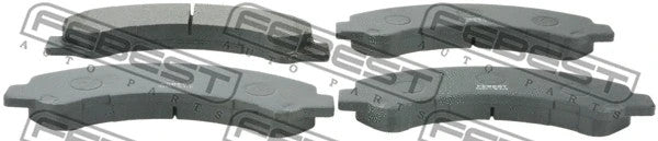 FEBEST ISUZU Disc Brake Pad Set 0201-W41F