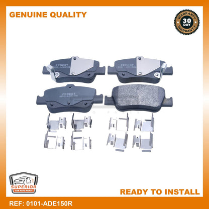 FEBEST 06-19 Toyota Corolla Pad Kit Disc Brake Rear 0101-ADE150R