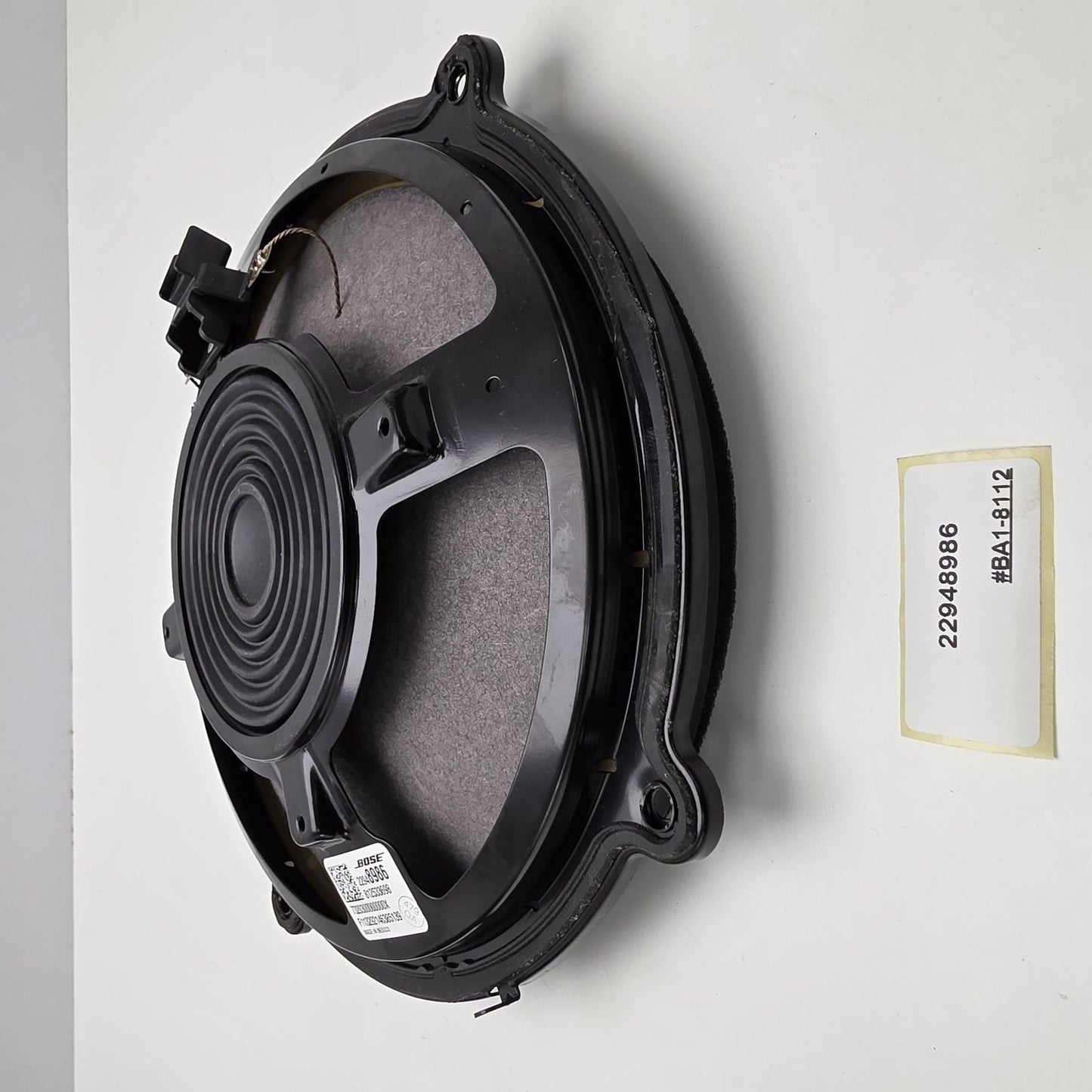 2005-2019 Chevrolet Corvette Pkg Tray Speaker 22948986