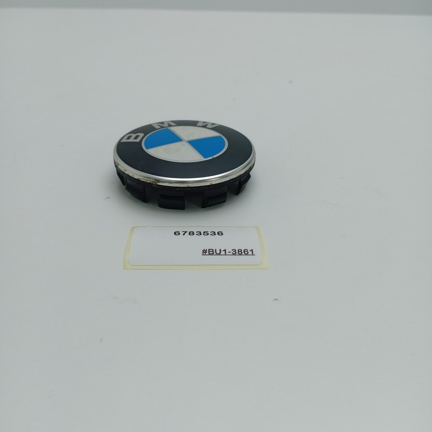 1992-2024 BMW 3 Series Wheel Center Cap w/ Roundel Emblem Chrome Ring 6783536