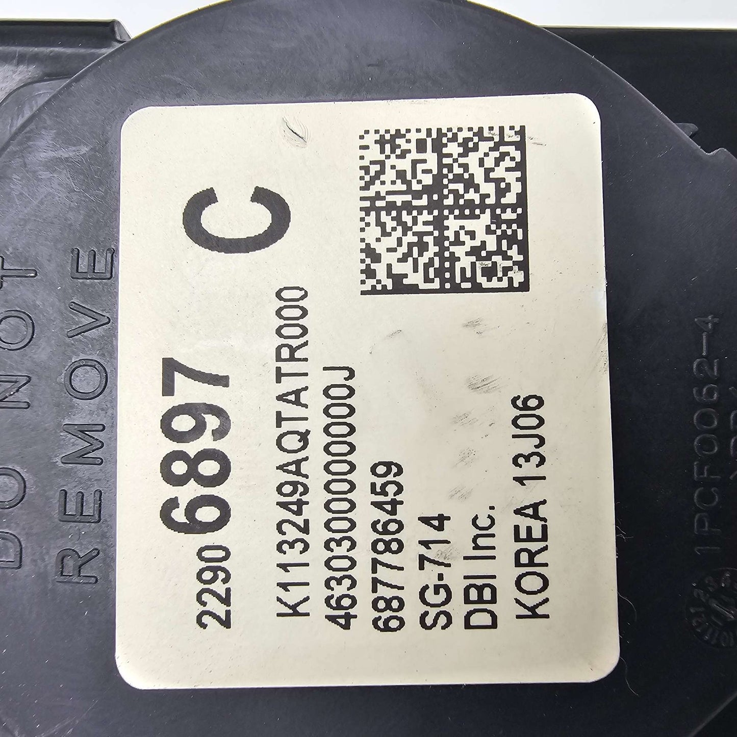 2013-2025 Chevrolet Trax Passenger Right Retractable Seatbelt 687786459