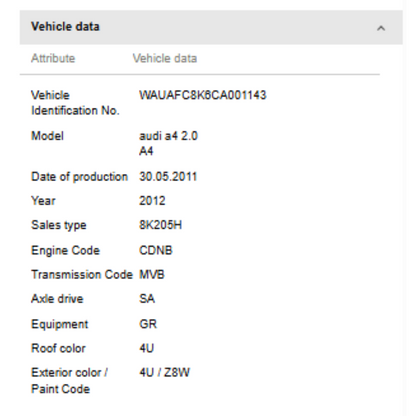 2012 Audi A4 Rear Left Door Speaker Cover Grille Used OEM 8K0035435
