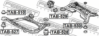 FEBEST 1992-2003 Lexus ES300 Subframe Bushing TAB-528