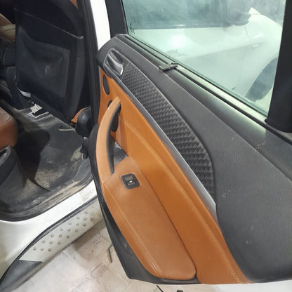 2012 BMW X6 Rear Right Door Trim Panel Leather Used OEM 51429176472