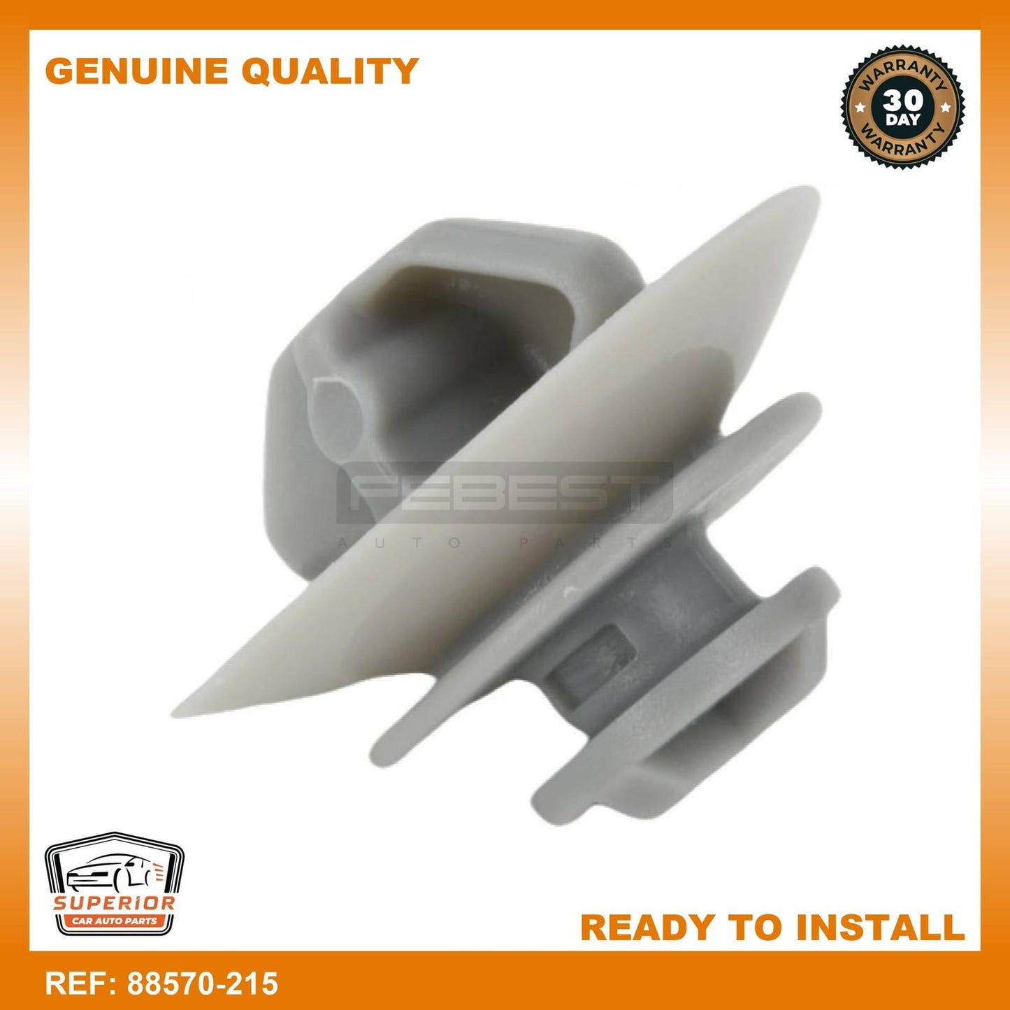 FEBEST 2009-2014 Peugeot 308 Retainer Clip 88570-215