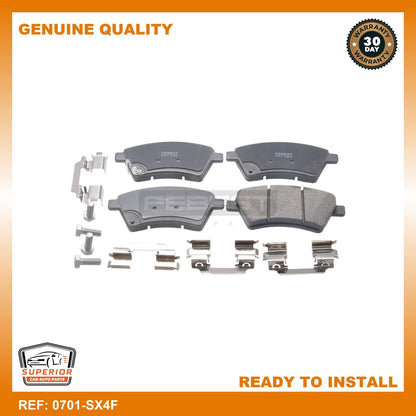 FEBEST Alfa Romeo Pad Kit, Disc Brake, Front 0701-SX4F