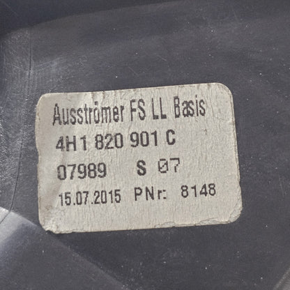 2013-2015 Audi A8 D4 Dashboard Air Vent 4H1820901C