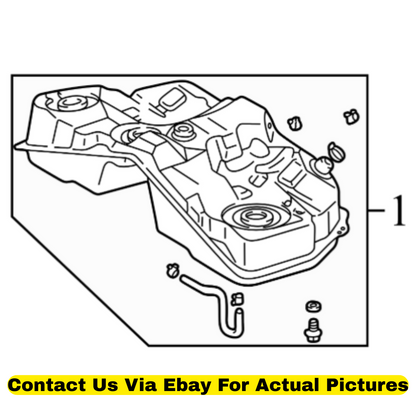 2002 Lexus LS430 Fuel Tank Assembly Used OEM 7700150101