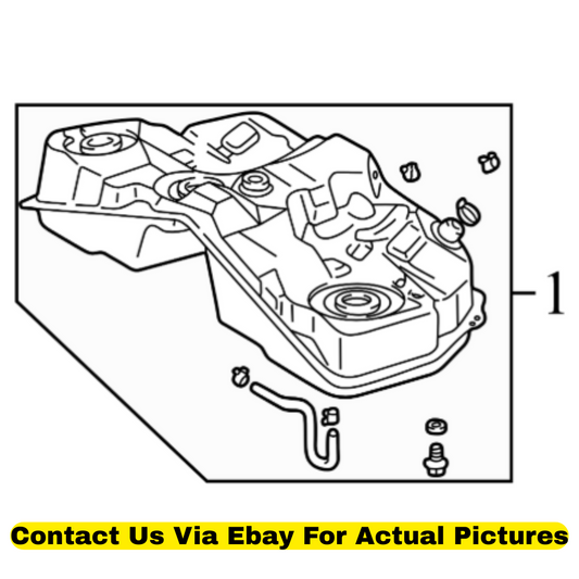 2002 Lexus LS430 Fuel Tank Assembly Used OEM 7700150101