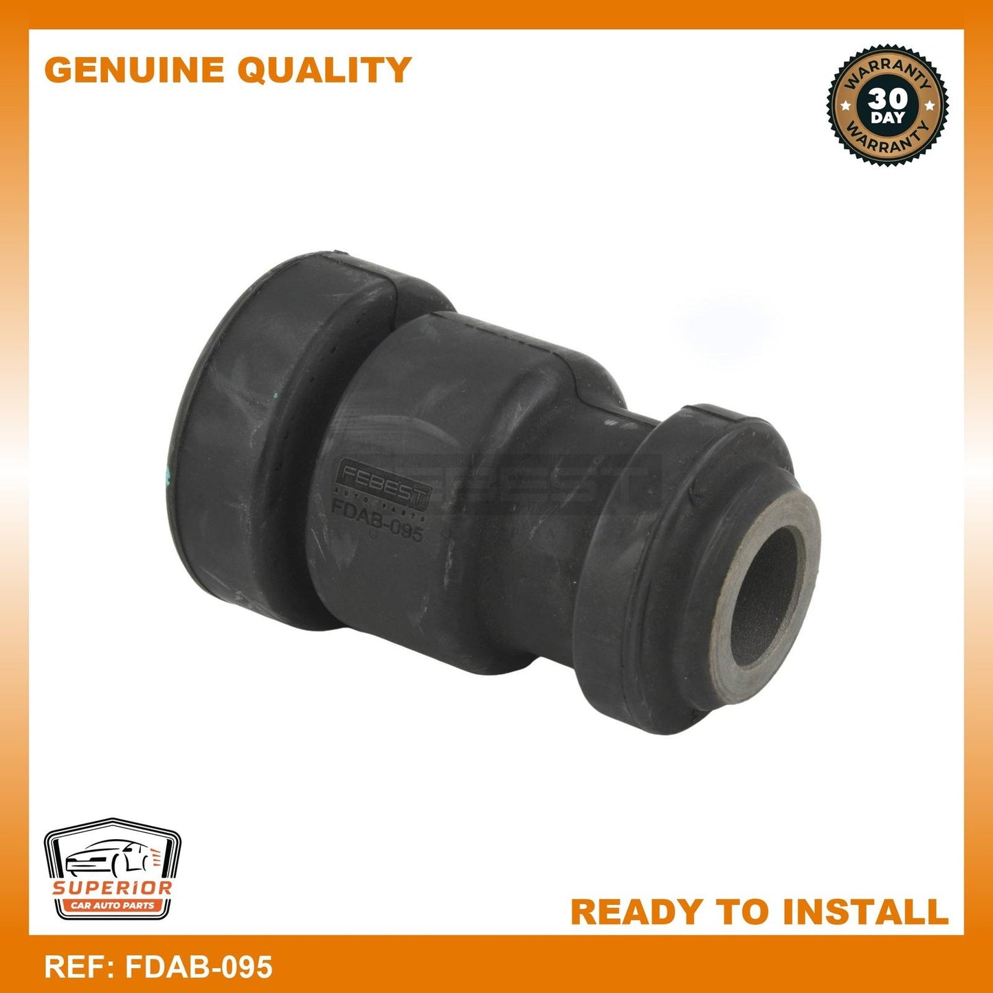 FEBEST 2014-2020 Ford Transit Rear Leaf Spring Bushing FDAB-095