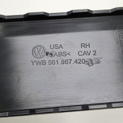 2012-2015 Volkswagen Passat Rear Right Door Panel Trim 561867420B