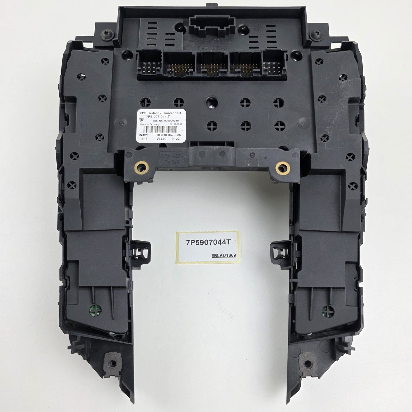 2011 Porsche Cayenne Climate Control Module 7P5907044T