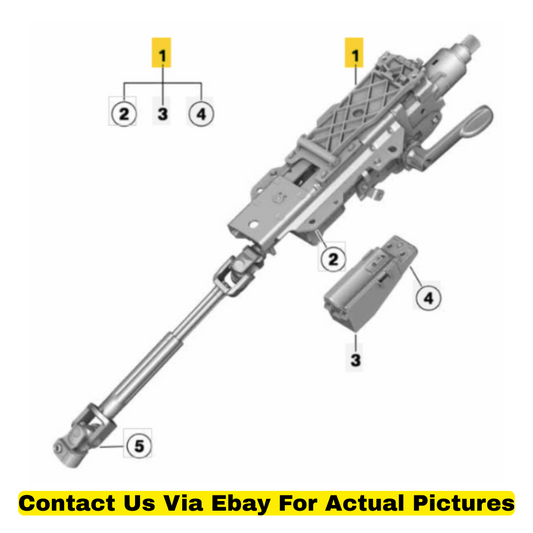 2012 Mini Cooper Countryman Manual Adjustable Steering Column OEM 32309804697