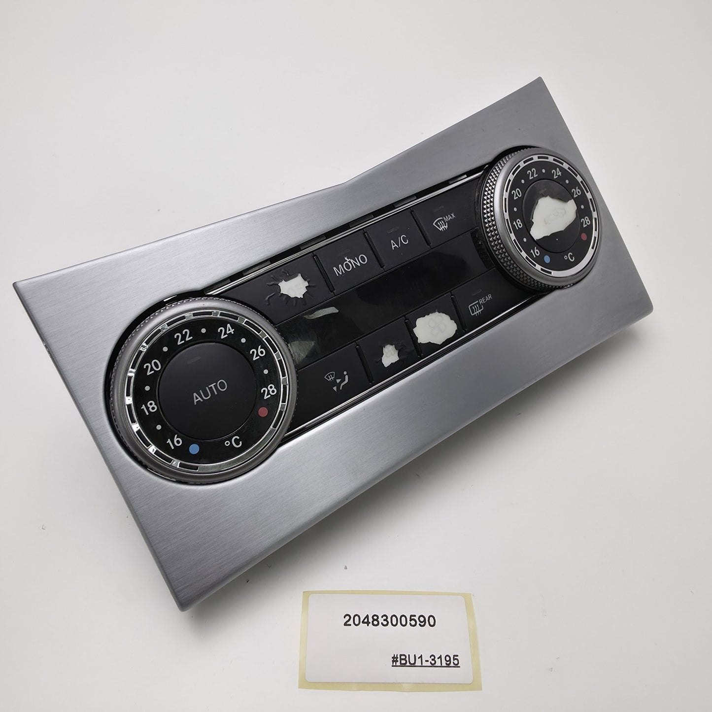2008-2011 Mercedes-Benz C-Class Climate Control Panel 2048300590