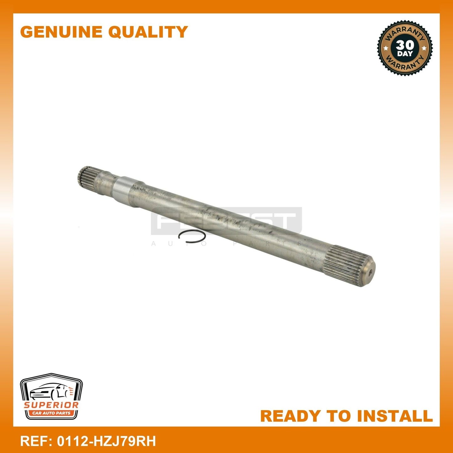 FEBEST Toyota Axle Half Shaft Right 0112-HZJ79RH