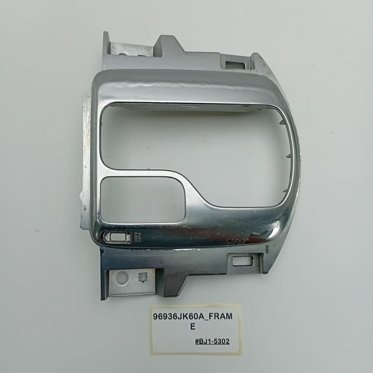 2007-2010 Infiniti G37 CENTER CONSOLE A/T GEAR SELECT BEZEL 96936JK60A