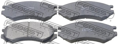 FEBEST NISSAN Brake Pad Set 0201-P10F