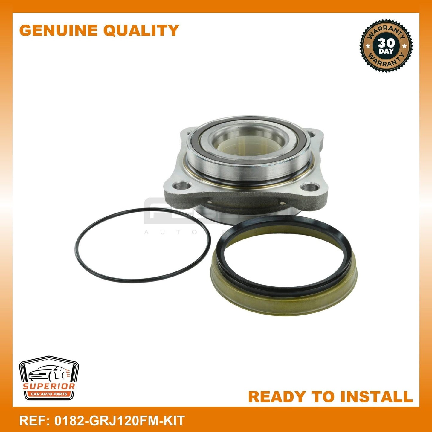 FEBEST 2003-2009 Toyota 4Runner Front Wheel Hub Kit 0182-GRJ120FM-KIT