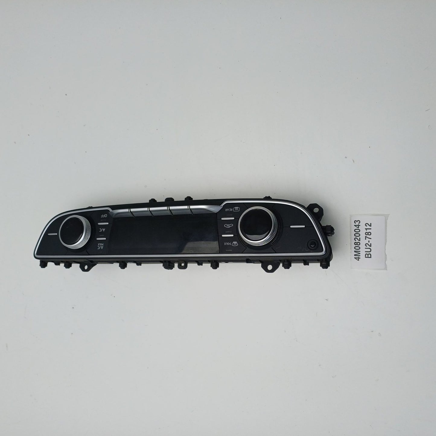 2017-2023 Audi Q7 HVAC Temperature Control Panel 4M0820043