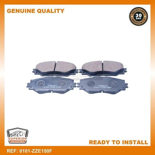 Febest 2016-2020 Toyota Mirai Disc Brake Pad Set 0101-ZZE150F