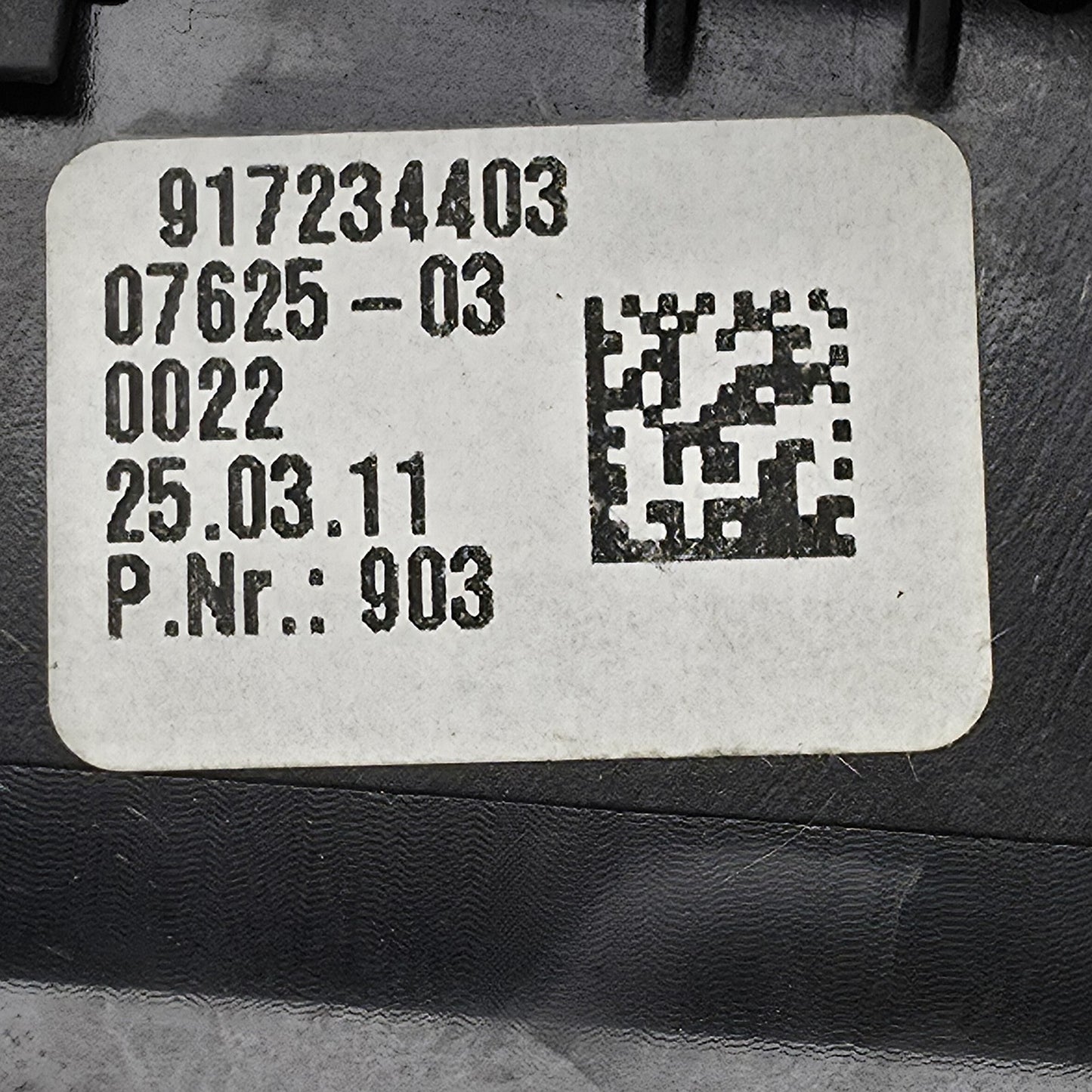 2009-2017 BMW 5 Center Console Rear Air Vent 9172344