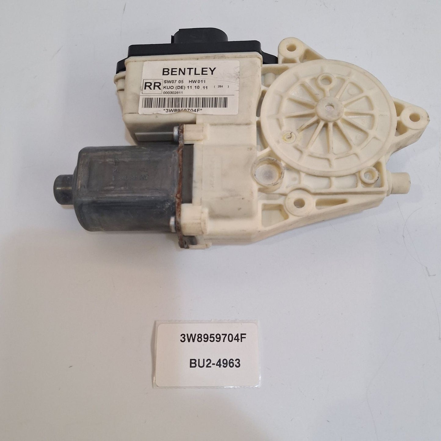 2011-2018 Bentley Continental GT Window Regulator Motor 3W8959704F
