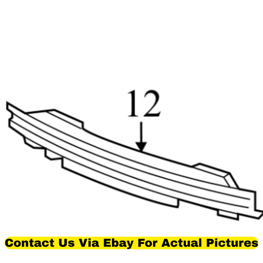 2011 Cadillac CTS Front Bumper Impact Bar Used OEM 25870685