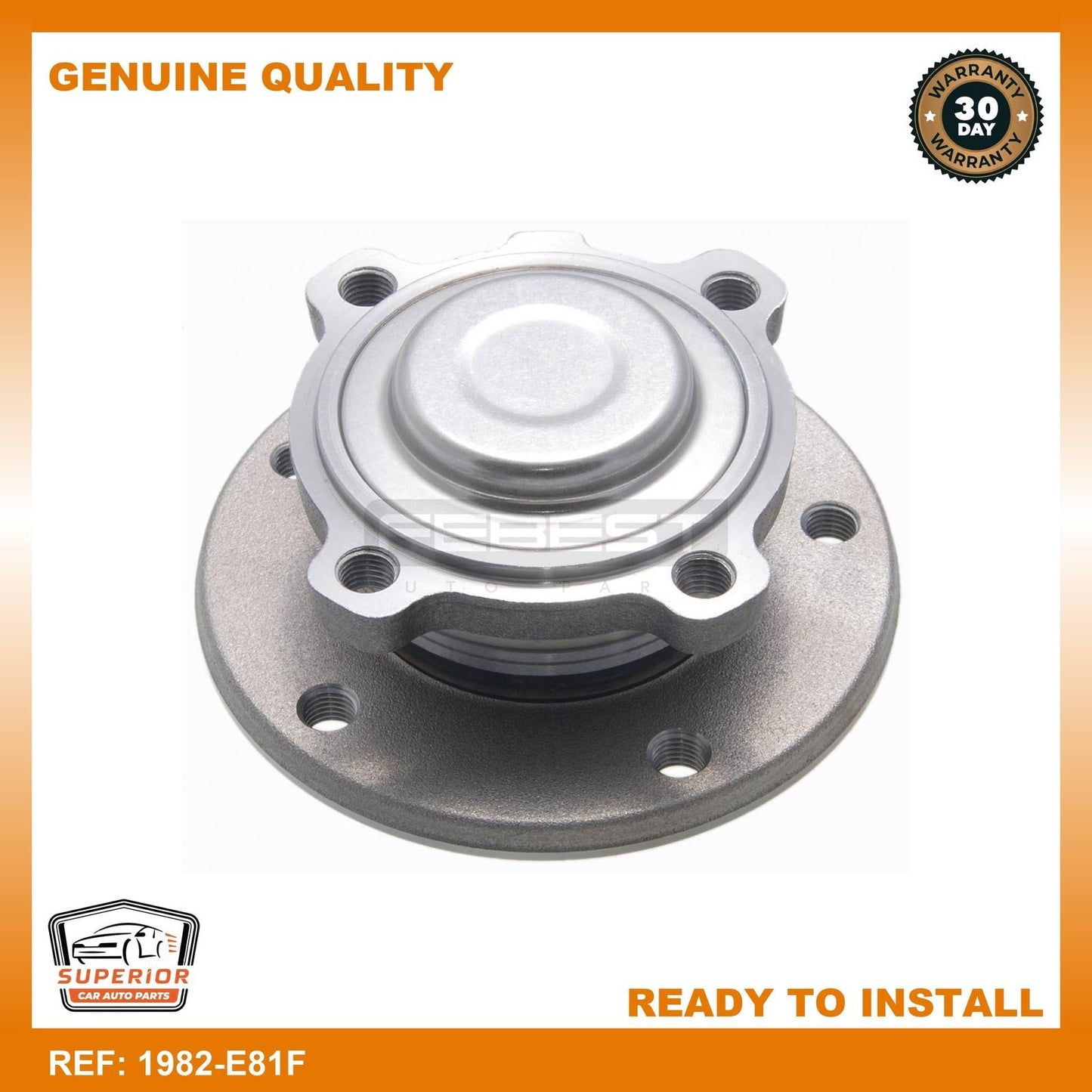 FEBEST BMW 31 21 6 765 Front Wheel Hub 1982-E81F