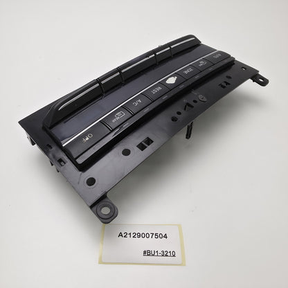 2010-2017 Mercedes-Benz E-Class Climate Control Unit Panel A2129007504