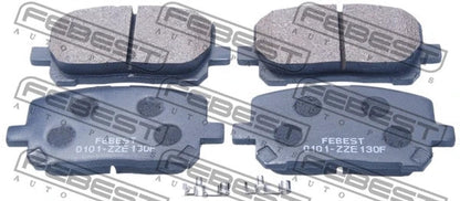 FEBEST General Motors Disc Brake Pad Set 0101-ZZE130F