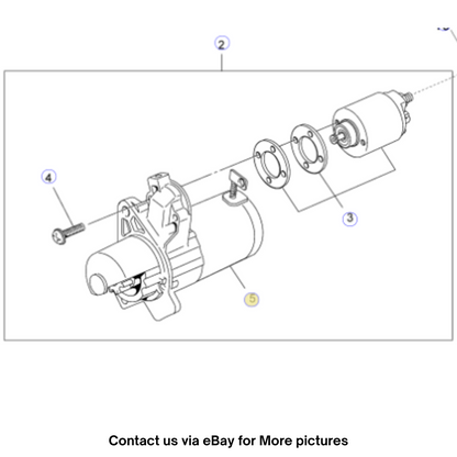 2009 Chevrolet Lumina S Starter Motor Assembly Used OEM 92204529