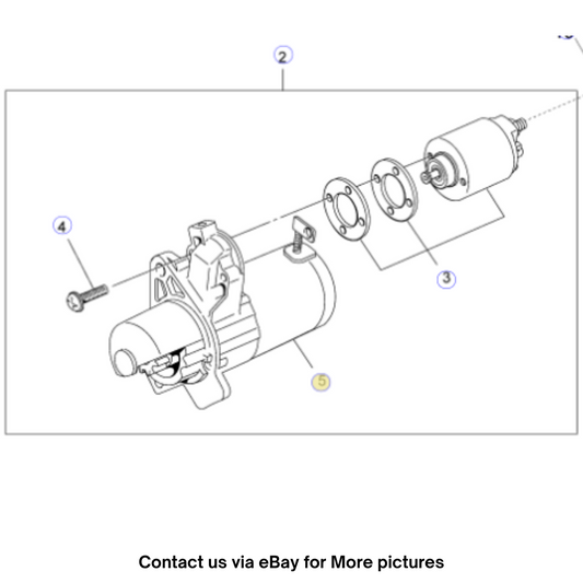 2009 Chevrolet Lumina S Starter Motor Assembly Used OEM 92204529