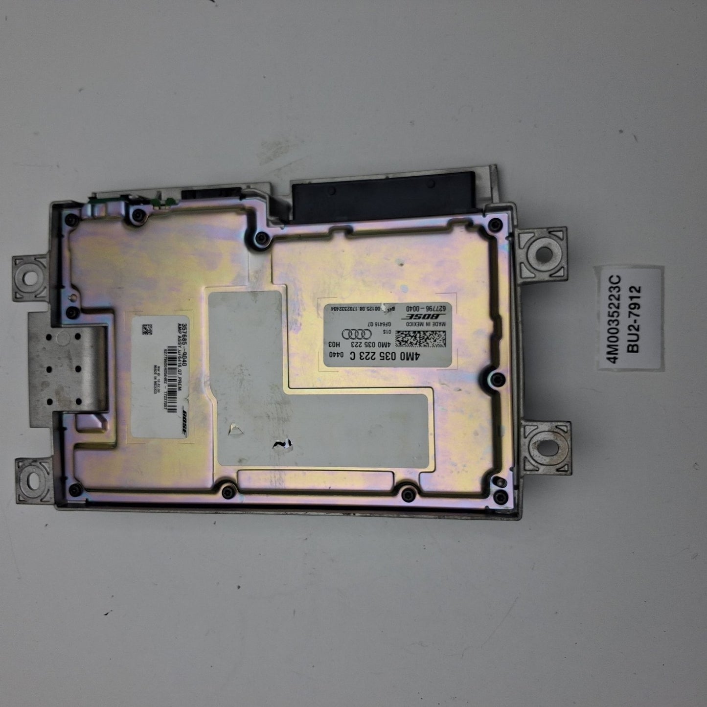 2017-2019 Audi Q7 Radio Amplifier 4M0035223C