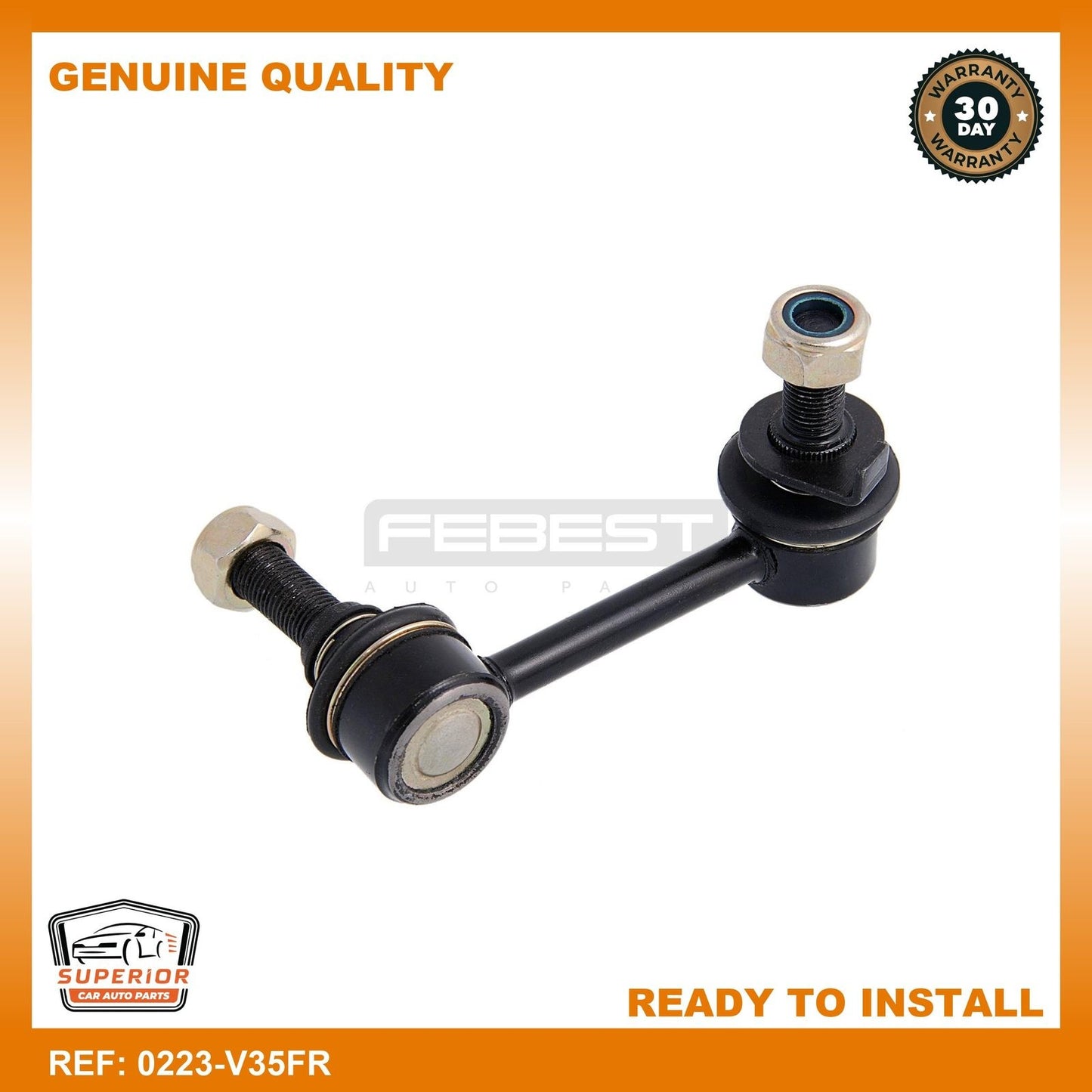 Febest 2003-2009 Nissan 350Z Front Right Stabilizer Link 0223-V35FR
