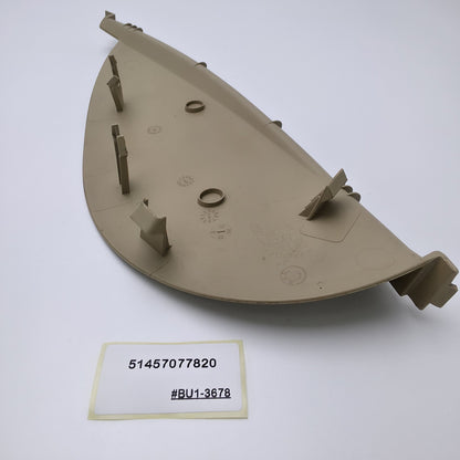 2007-2008 BMW 330i Dash End Cap Cover, Right 51457077820