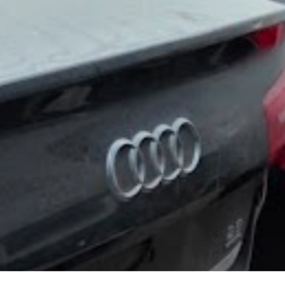 2014 Audi A6 Rear Deck‑Lid Emblem Chrome Used OEM 4G5853742
