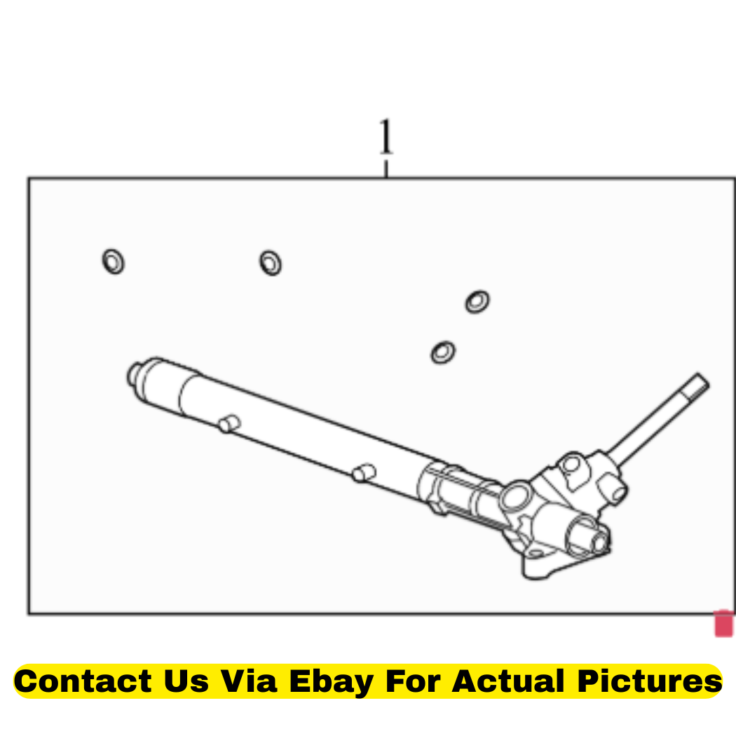 2011 Chevrolet Camaro Rack and Pinion Assembly Used OEM 22930456