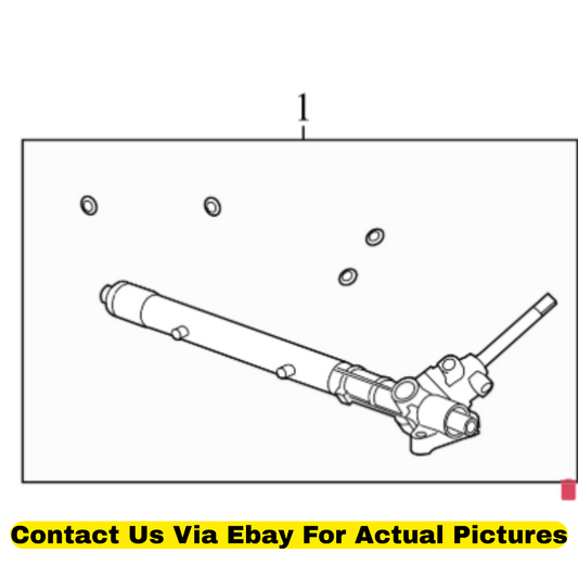 2011 Chevrolet Camaro Rack and Pinion Assembly Used OEM 22930456