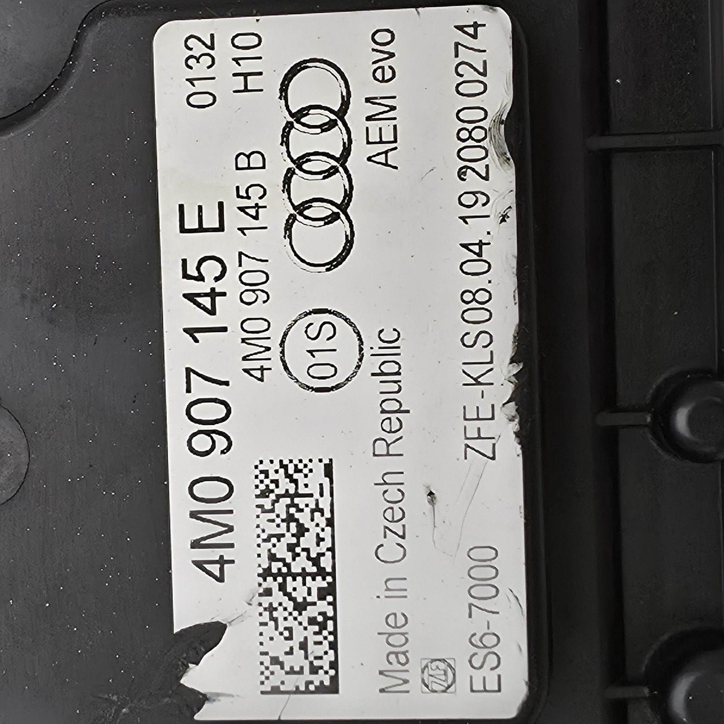 2019-2025 Audi A8 Control Unit Electro-hydraulic Engine Mount 4M0907145E