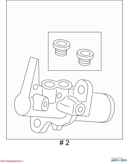 2012-2018 Audi A6 A7 Brake Master Cylinder Used OEM 4G1611021